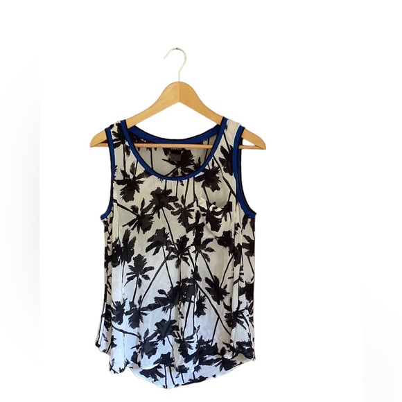 Torrid sheer palm tree tank size 0x - Picture 2 of 5